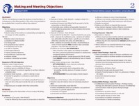 Cheat Sheet #2: Making & Meeting Objections 2023