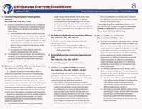 Cheat Sheet #8: DWI Statutes Everyone Should Know 2025-2026