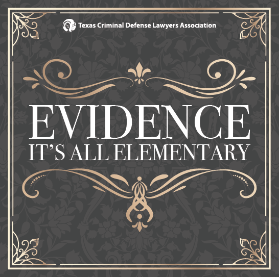 Evidence: It's All Elementary