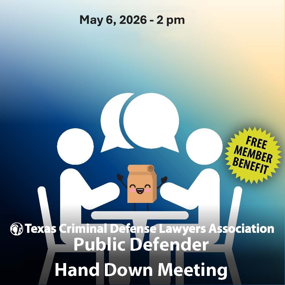 Public Defender Hand Down Meeting