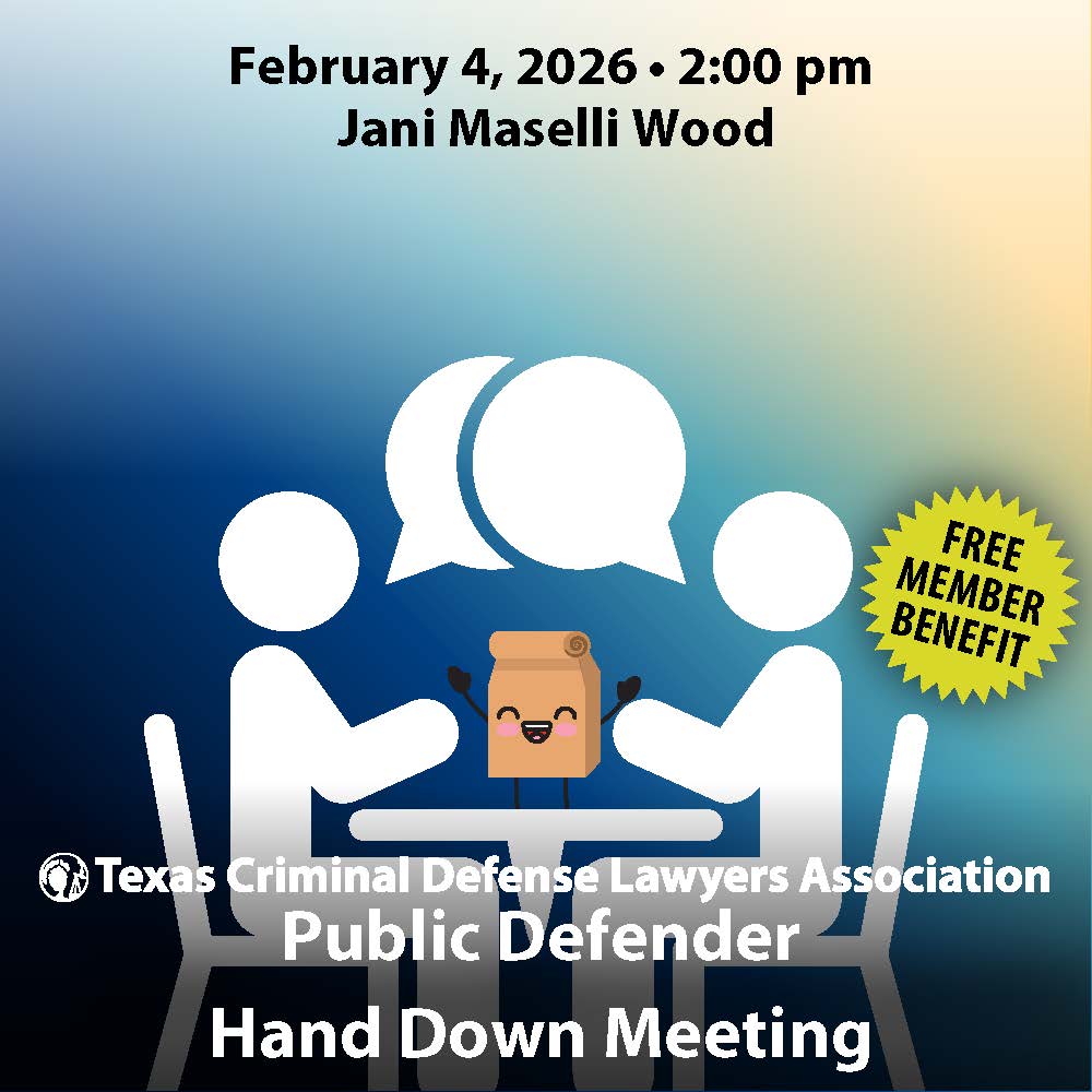 Public Defender Hand Down Meeting