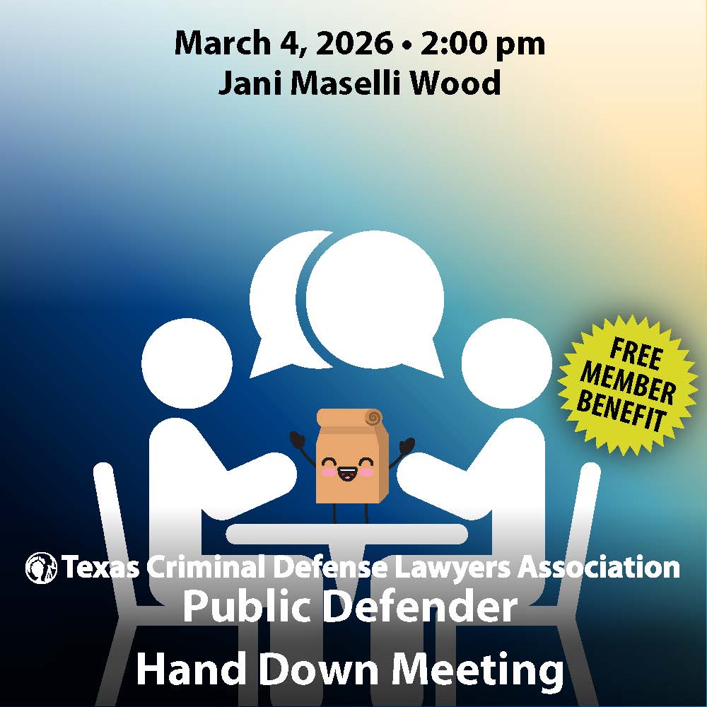 Public Defender Hand Down Meeting