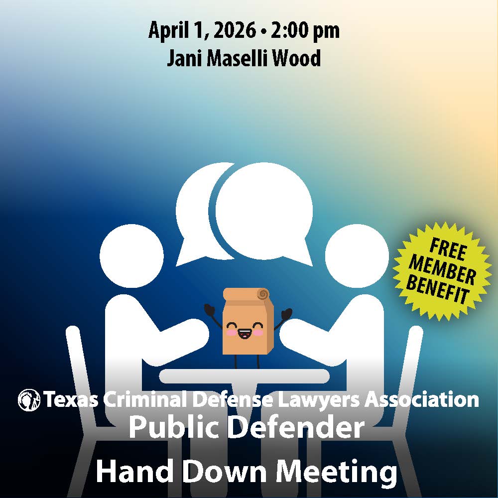Public Defender Hand Down Meeting