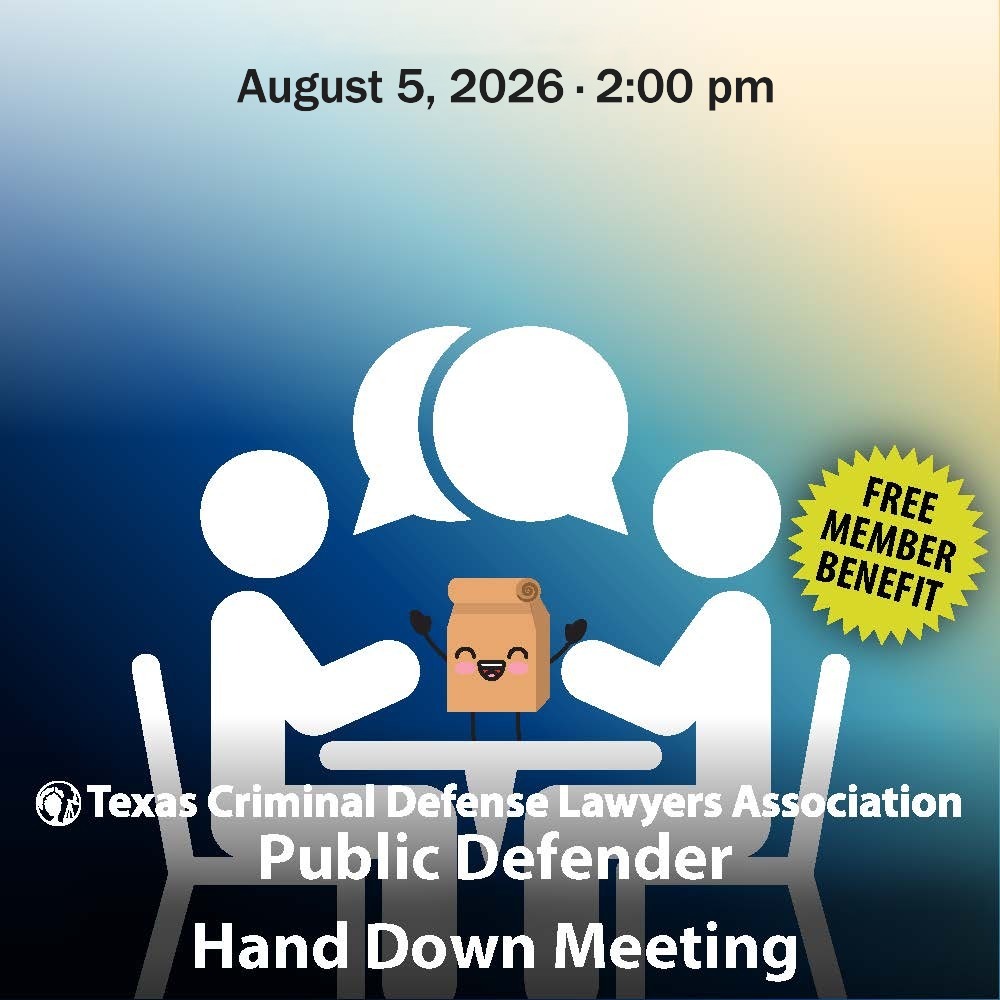 Public Defender Hand Down Meeting